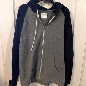 Like new! Old navy full zip hoodie 2xl